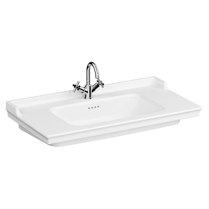 Lavabo VITRA VALARTE 100cm sa prelivom (7803B003-0001) Lavaboi Vitra 7803B003-0001 Madras doo Beograd