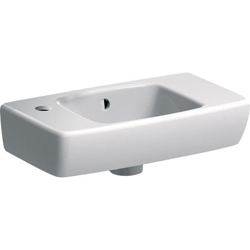 LAVABO ZIDNI SELNOVA COMPACT 450X250 sa površ. za odlaganje DESNO GEBERIT 500.319.01.5 Lavaboi Geberit 500.319.01.5 Madras doo Beograd