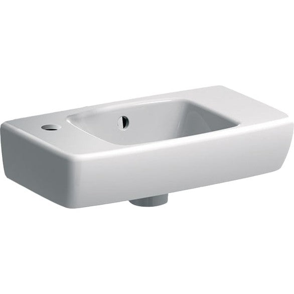 LAVABO ZIDNI SELNOVA COMPACT 450X250 sa površ. za odlaganje DESNO GEBERIT 500.319.01.5 Lavaboi Geberit Madras doo Beograd