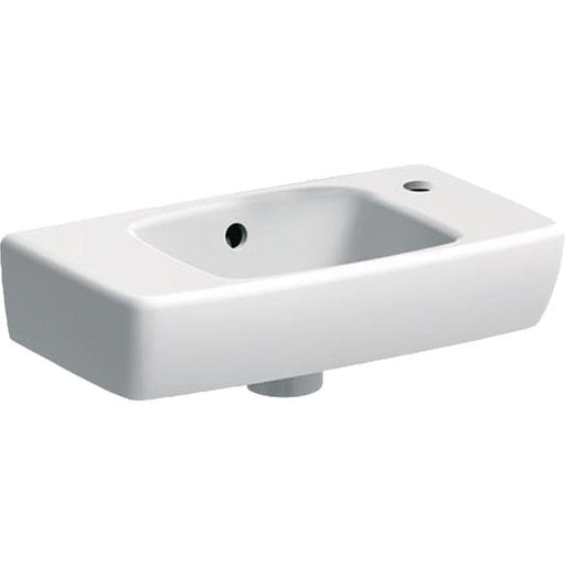 LAVABO ZIDNI SELNOVA COMPACT 450X250 sa površ. za odlaganje LEVO GEBERIT 500.318.01.5 Lavaboi Geberit 500.318.01.5 Madras doo Beograd