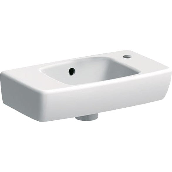 LAVABO ZIDNI SELNOVA COMPACT 450X250 sa površ. za odlaganje LEVO GEBERIT 500.318.01.5 Lavaboi Geberit Madras doo Beograd