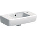 LAVABO ZIDNI SELNOVA COMPACT 450X250 sa površ. za odlaganje LEVO GEBERIT 500.318.01.5 Lavaboi Geberit Madras doo Beograd