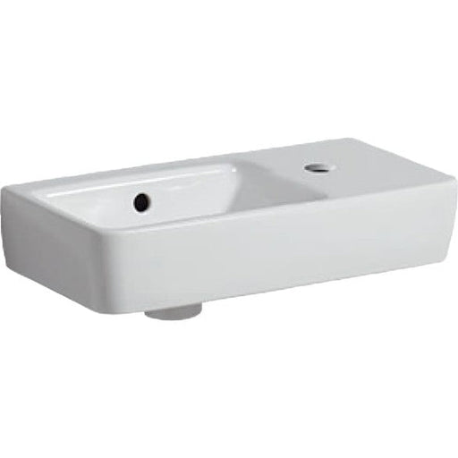 LAVABO ZIDNI SELNOVA COMPACT 500X250 smanjena dubina DESNI GEBERIT 501.513.00.7 Lavaboi Geberit 501.513.00.7 Madras doo Beograd