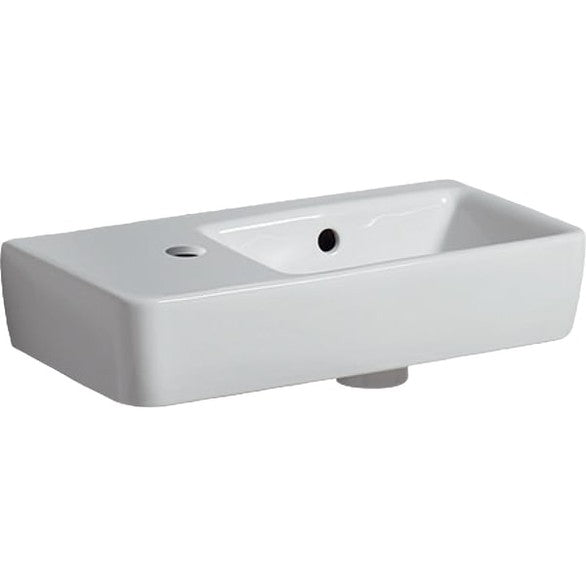 LAVABO ZIDNI SELNOVA COMPACT 500X250 smanjena dubina LEVI GEBERIT Lavaboi Geberit 501.506.00.7 Madras doo Beograd