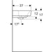 LAVABO ZIDNI SELNOVA COMPACT 550X370 GEBERIT 501.509.00.7 Lavaboi Geberit Madras doo Beograd