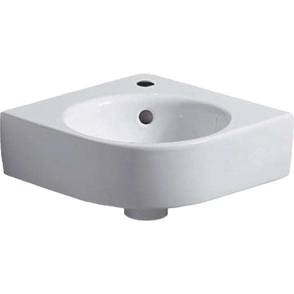 LAVABO ZIDNI SELNOVA COMPACT UGAONI 450X450 GEBERIT Lavaboi Geberit 501.519.00.7 Madras doo Beograd