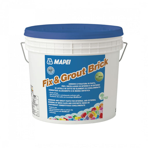 Lepak Mapei FIX&GROUT BRICK 113 cem.gray 12kg (0112A12) Lepak za pločice Mapei AC-0112A12 Madras doo Beograd