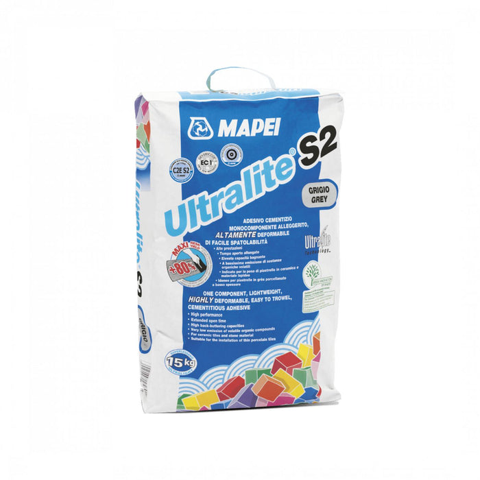 Lepak Mapei ULTRALITE S2 sivi 15kg (1201515) Lepak za pločice Mapei 1201515 Madras doo Beograd