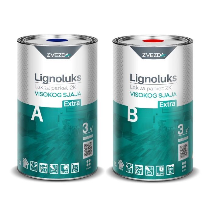 Lignoluks extra A+B 1.5L +1.5L Građevinski materijali Madras doo Beograd Madras doo Beograd