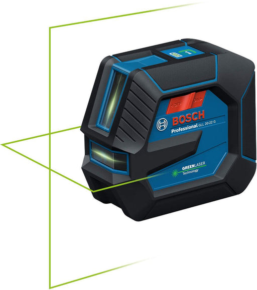 Linijski laser Bosch GLL 20-22 G 20m domet sa stativom BT 150 (0601065601) Linijski laser BOSCH Madras doo Beograd