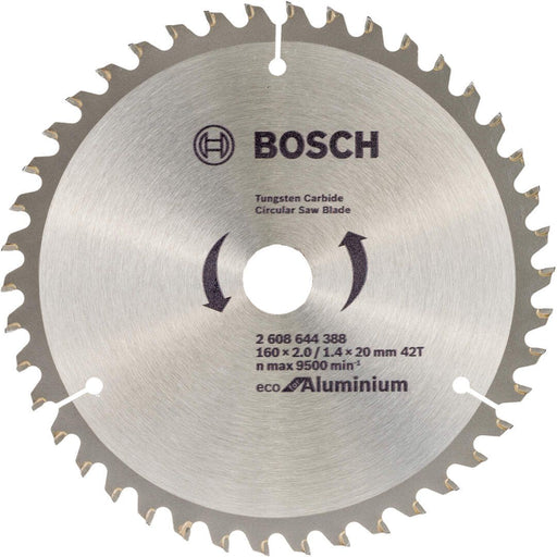 List kružne testere za aluminijum Ø160x2,0x20/42z Bosch Eco for Aluminium (2608644388) List kružne testere za drvo BOSCH BOSCH-2608644388 Madras doo Beograd