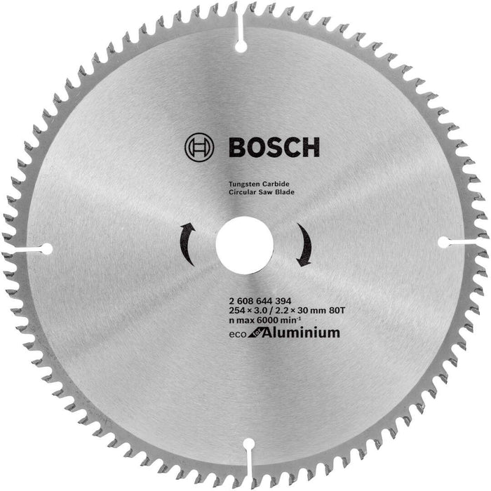 List kružne testere za aluminijum Ø254x3,0x30/80z Bosch Eco for Aluminium (2608644394) List kružne testere za drvo BOSCH BOSCH-2608644394 Madras doo Beograd