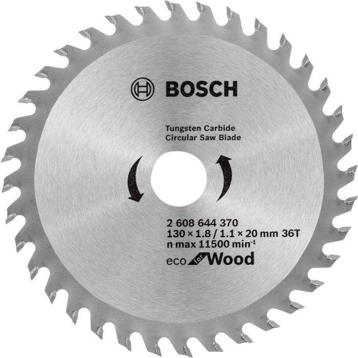 List kružne testere za drvo Ø130x1,8x20/36z Bosch Eco for Wood (2608644370) List kružne testere za drvo BOSCH BOSCH-2608644370 Madras doo Beograd