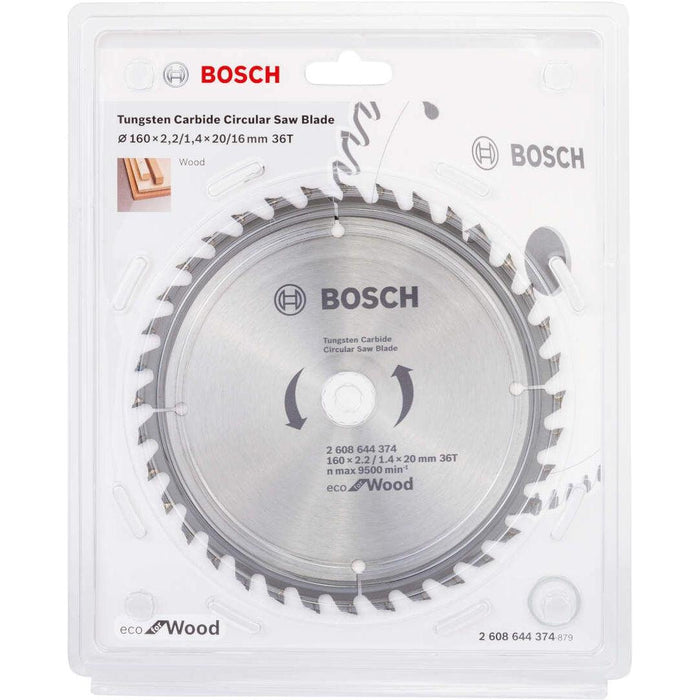 List kružne testere za drvo Ø160x2,2x20/36z Bosch Eco for Wood (2608644374) List kružne testere za drvo BOSCH BOSCH-2608644374 Madras doo Beograd