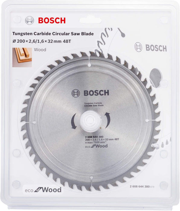 List kružne testere za drvo Ø200x2,6x32/48z Bosch Eco for Wood (2608644380) List kružne testere za drvo BOSCH BOSCH-2608644380 Madras doo Beograd