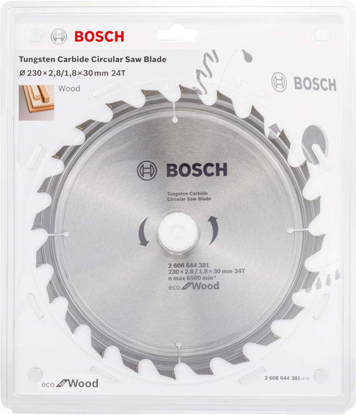 List kružne testere za drvo Ø230x2,2x30/24z Bosch Eco for Wood (2608644381) List kružne testere za drvo BOSCH BOSCH-2608644381 Madras doo Beograd