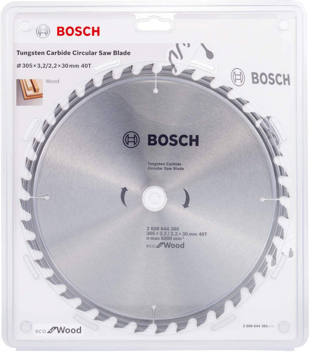 List kružne testere za drvo Ø305x3,2x30/40z Bosch Eco for Wood (2608644385) List kružne testere za drvo BOSCH BOSCH-2608644385 Madras doo Beograd