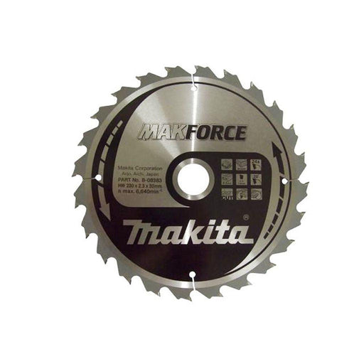 List za testeru od tvrdog metala, MAKForce, sa 24 zubaca Makita B-08296 List za testeru MAKITA Madras doo Beograd