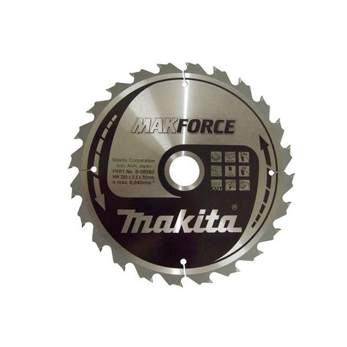 List za testeru od tvrdog metala, MAKForce, sa 24 zubaca Makita B-08296 List za testeru MAKITA Madras doo Beograd