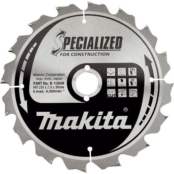 List za testeru od tvrdog metala Makita B-13683 List za testeru MAKITA Madras doo Beograd