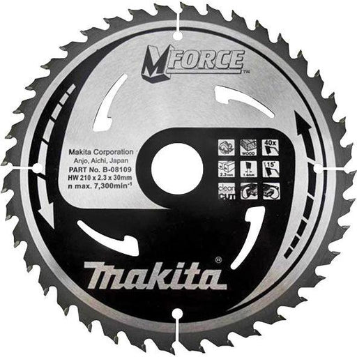 List za testeru od tvrdog metala, MForce, sa 40 zubaca Makita B-08109 List za testeru MAKITA Madras doo Beograd