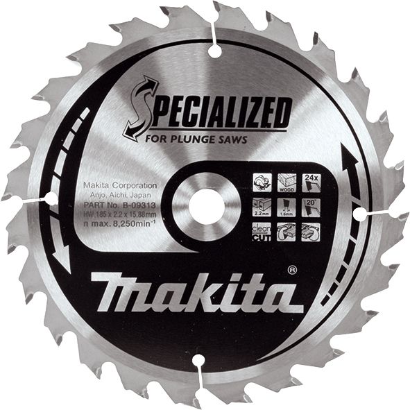 List za testeru od tvrdog metala, sa 24 zubaca Makita B-09313 Pribor MAKITA Madras doo Beograd