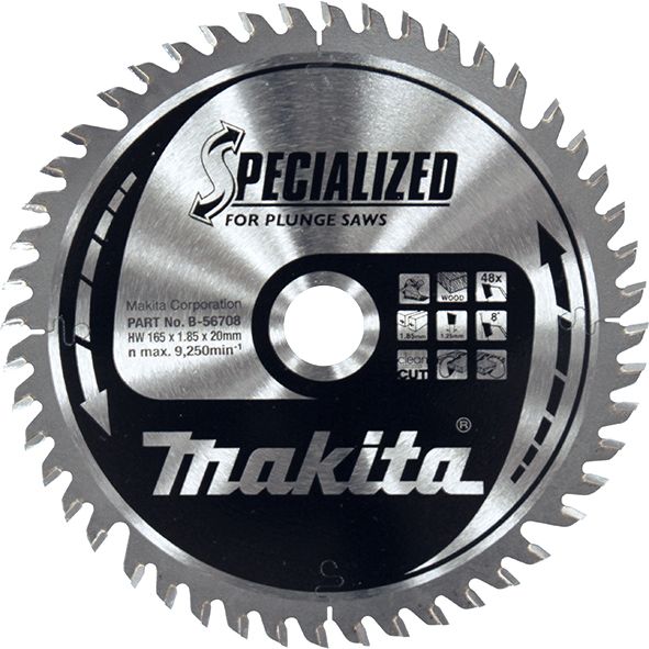 List za testeru od tvrdog metala, za drvo (AC/DC) Makita B-56708 Pribor MAKITA Madras doo Beograd