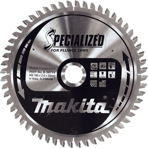 List za testeru od tvrdog metala, za drvo (AC/DC) Makita B-56714 Pribor MAKITA Madras doo Beograd