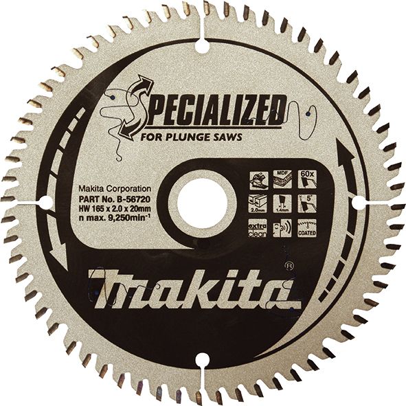 List za testeru od tvrdog metala, za drvo (AC/DC) Makita B-56720 Pribor MAKITA Madras doo Beograd