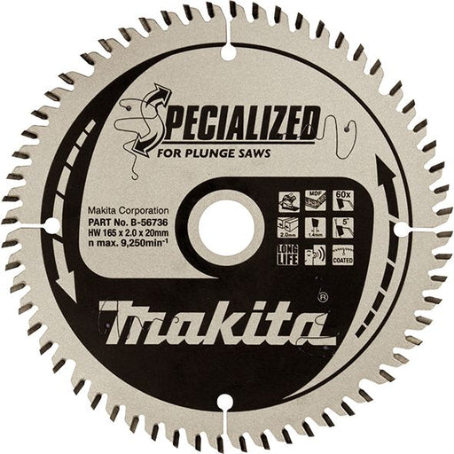 List za testeru od tvrdog metala, za drvo (AC/DC) Makita B-56736 Pribor MAKITA Madras doo Beograd
