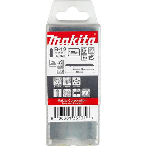 List za ubodnu testeru, za drvo Makita B-07696 List ubodne testere MAKITA Madras doo Beograd