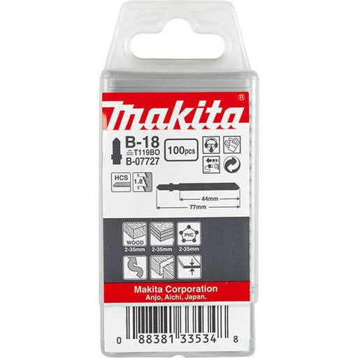 List za ubodnu testeru, za drvo Makita B-07727 List ubodne testere MAKITA Madras doo Beograd