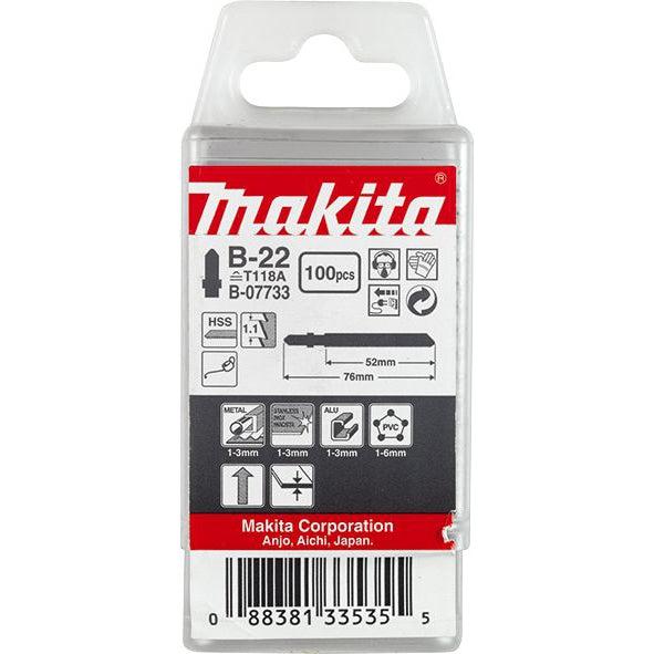List za ubodnu testeru, za metal Makita B-07733 List ubodne testere MAKITA Madras doo Beograd