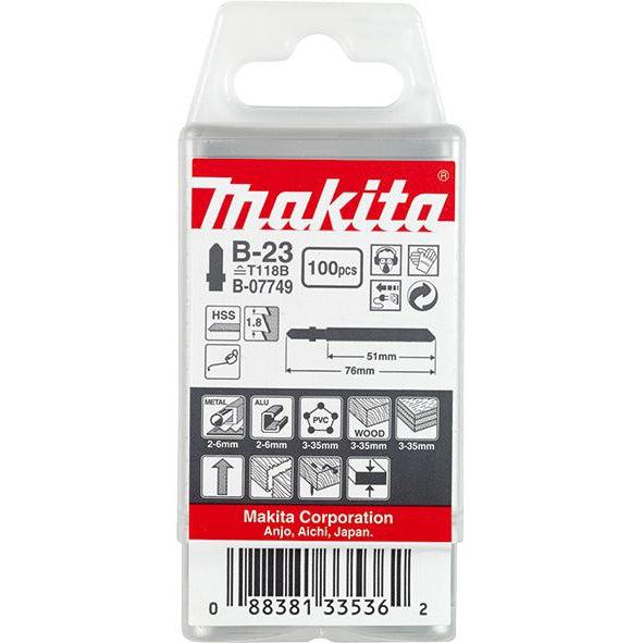 List za ubodnu testeru, za metal Makita B-07749 List ubodne testere MAKITA Madras doo Beograd