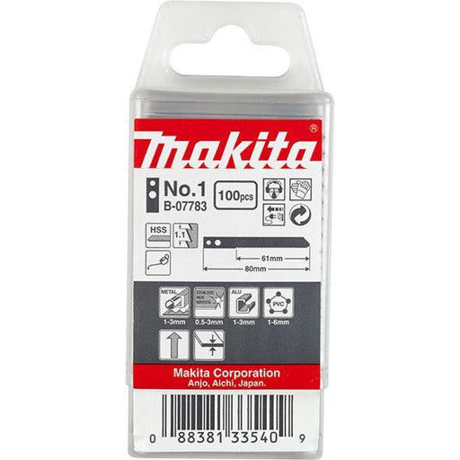 List za ubodnu testeru, za metal Makita B-07783 List ubodne testere MAKITA Madras doo Beograd
