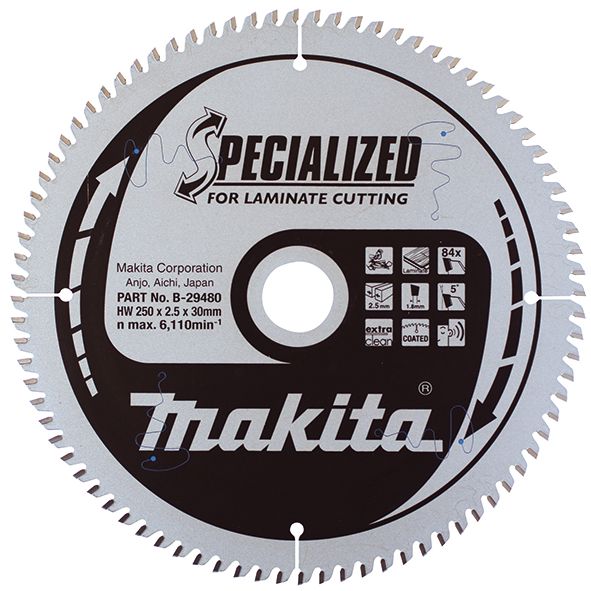 Lista za testeru od tvrdog metala, za laminate Makita B-29480 Pribor MAKITA Madras doo Beograd