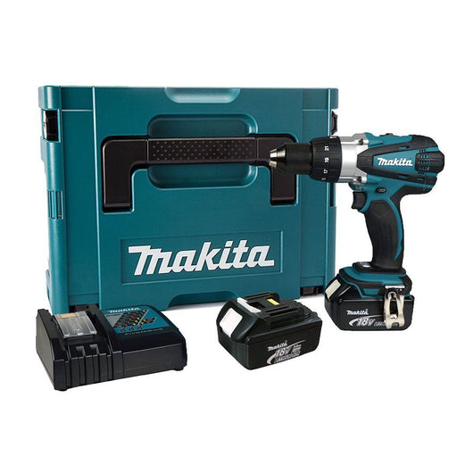 Makita DHP458RFJ 18V; 2x3,0 Ah akumulatorska vibraciona bušilica - odvijač Aku vibraciona bušilica - odvrtač MAKITA DHP458RFJ Madras doo Beograd