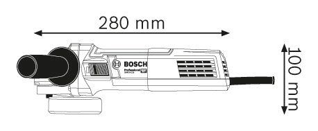 Mala ugaona brusilica Bosch GWS 9-125 S 900 W sa potenciometrom (0601396102) Mala ugaona brusilica BOSCH Madras doo Beograd