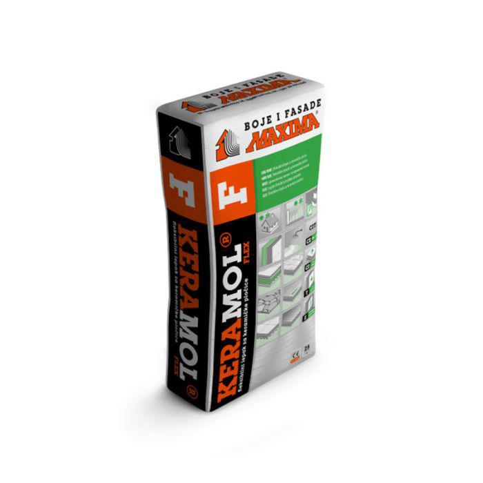 Maxima Keramol - Fleksibilni lepak za pločice 25kg Lepak za pločice MADRAS Madras doo Beograd
