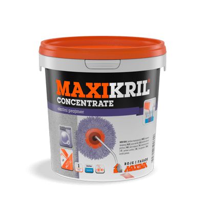 Maxima Maxikril Concentrate 1-9 Akrilni prajmer 1L Boje i lakovi Maxima Madras doo Beograd