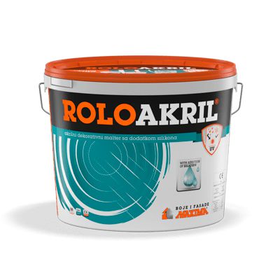 Maxima Roloakril zariban 2.0mm Bela 25kg Fasade i termoizolacije Maxima MA-3001568 Madras doo Beograd