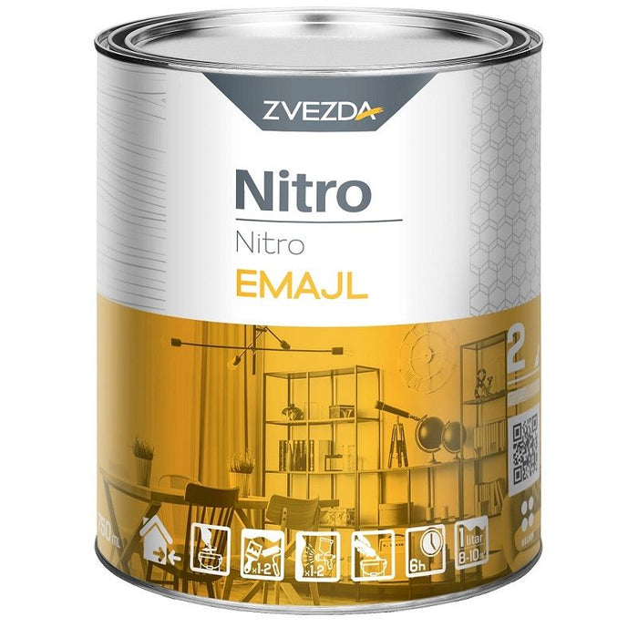 Nitro Emajl 750ml-svetlo plavi Boje i lakovi Zvezda Madras doo Beograd