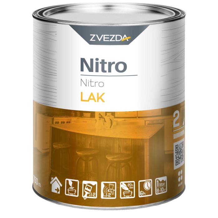 Nitro lak završni bezbojni Helios Građevinski materijali Zvezda Madras doo Beograd