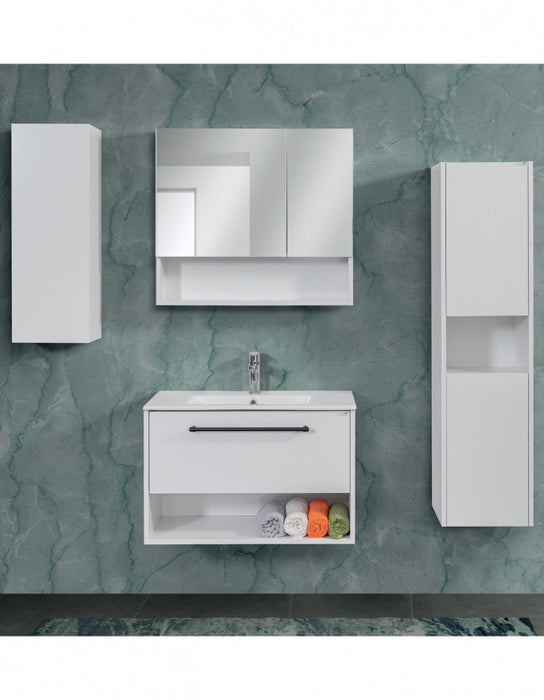 OGLEDALO LINEART NOVA 600 WHITE Ormarići sa ogledalom LineArt Madras doo Beograd