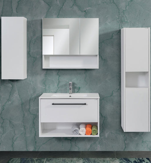 OGLEDALO LINEART NOVA 800 WHITE Ormarići sa ogledalom LineArt Madras doo Beograd