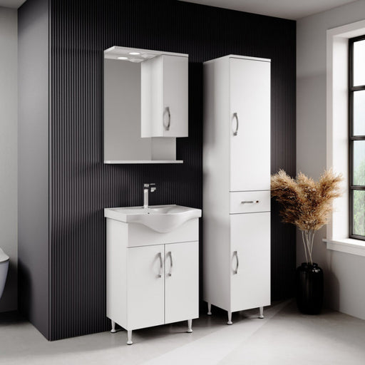 Ogledalo UNILINE MODA 550 sa LED osvetljenjem ULM550W.OGL Ogledala sa policom Uni Line Madras doo Beograd