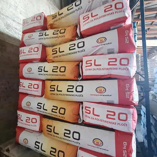 Optimal SL20 - lepak za polistirenske ploče 25kg Građevinski materijal Omega Impex Madras doo Beograd