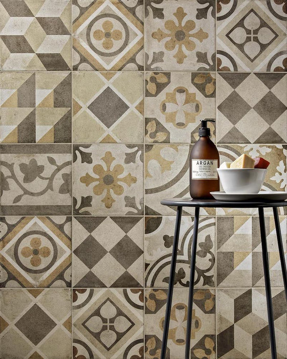 OTTOCENTO ambra decoro mix 20x20 A15 09 (RGN-RFFW) Pločice Ragno Madras doo Beograd