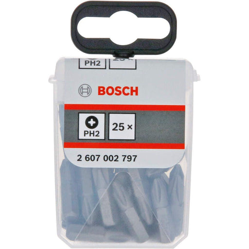 PH2 25mm bitovi u Tic Tac pakovanju 25kom Extra Hard Bosch - 2607002797 Set bitova BOSCH BOSCH-2607002797 Madras doo Beograd