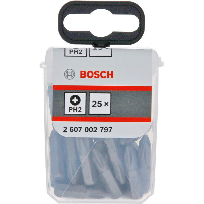 PH2 25mm bitovi u Tic Tac pakovanju 25kom Extra Hard Bosch - 2607002797 Set bitova BOSCH BOSCH-2607002797 Madras doo Beograd